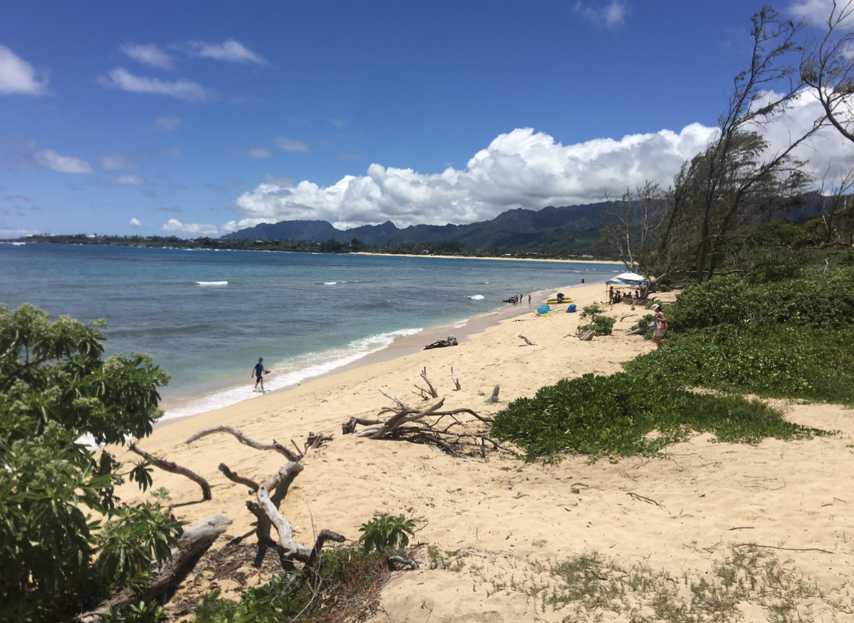 Foto de Moku'Auia Beach com reto e longo