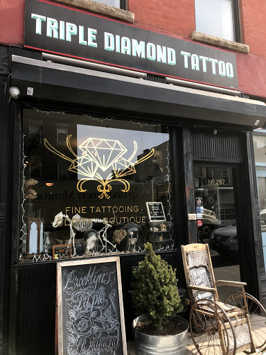 Tattoo Shop «Triple Diamond Tattoo», reviews and photos, 257 3rd Ave, Brooklyn, NY 11215, USA