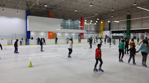 Pista de patinaje sobre hielo en Ciudad de Mexico