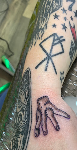 Explore finger tattoo cover up ideas, creative tattoo ideas in Wilmington, available at Wilmington Tattoo & Piercing