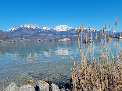 Ponton des roseaux - SEVRIER - Lac d'Annecy Express - ligne B1 à Sévrier
