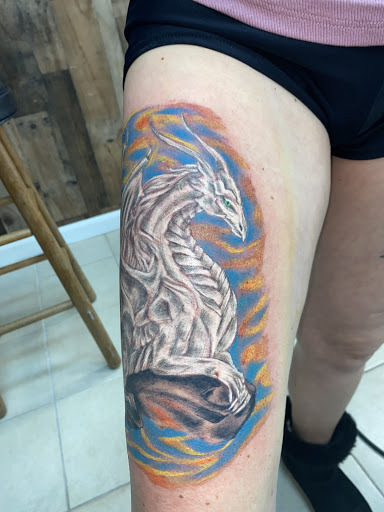 Explore mid arm tattoo ideas, creative tattoo ideas in Lebanon, available at Infinity Ink Tattoo and Body Piercings