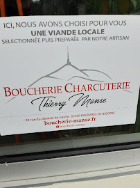 Menu du O2C Restaurant à Bagnères-de-Bigorre