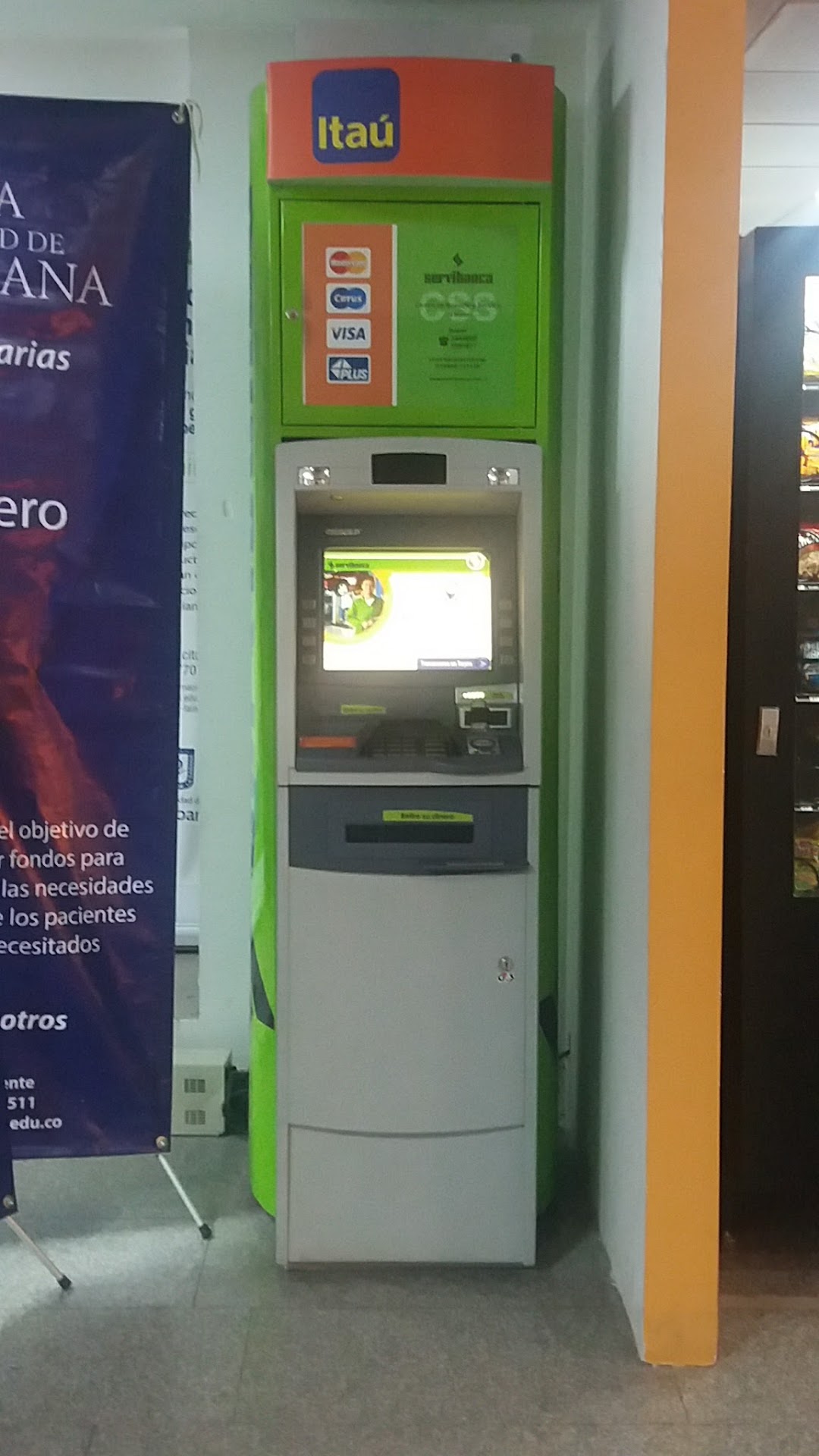 Cajero SERVIBANCA Y BANCOLOMBIA Clinica U Sabana