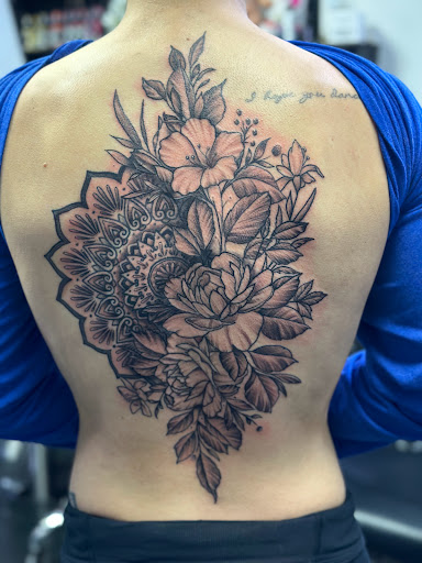 Explore cancer tattoo ideas for females, creative tattoo ideas in Maple Lake, available at Earth Child Tattoo