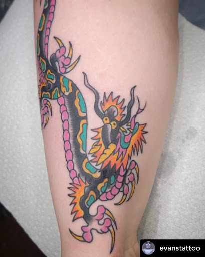 Explore dreamcatcher tattoo ideas, creative tattoo ideas in Libertyville, available at Lucky Seven Tattoo