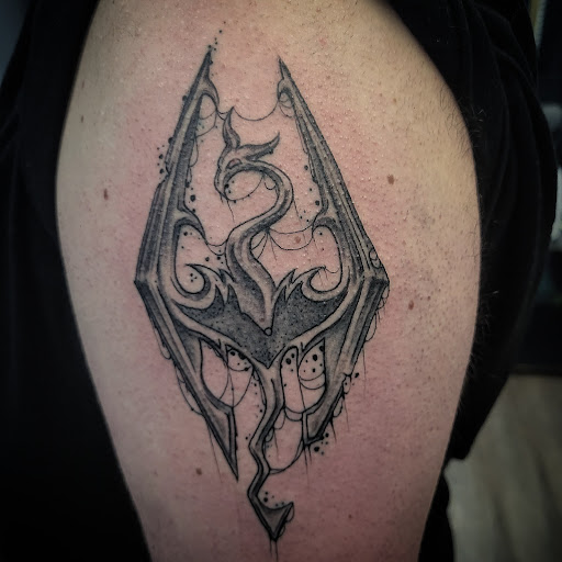 Explore hydrocephalus tattoo ideas, creative tattoo ideas in Algoma, available at Shipwreck Tattoo