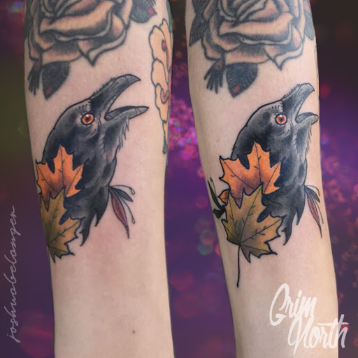 Explore fist bump tattoo ideas, creative tattoo ideas in Portsmouth, available at Grim North Tattoo and Piercing