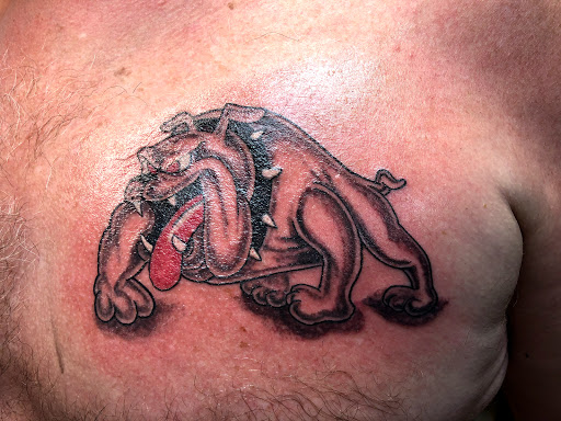 Explore sleeve tattoo filler ideas, creative tattoo ideas in Homestead, available at Born Lucky Tattoo Studio