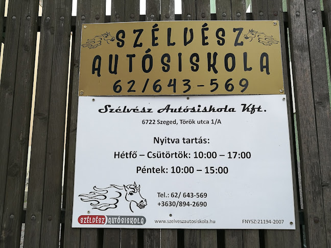 Szélvész Autósiskola Kft. - Iskola