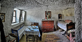 Barlanglakás, Skanzen