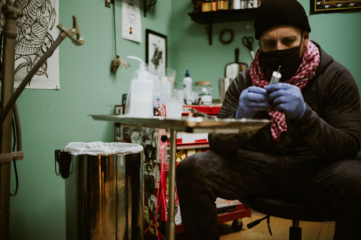 Explore good cover up tattoo ideas, creative tattoo ideas in Albany, available at Dead Presidents Lounge