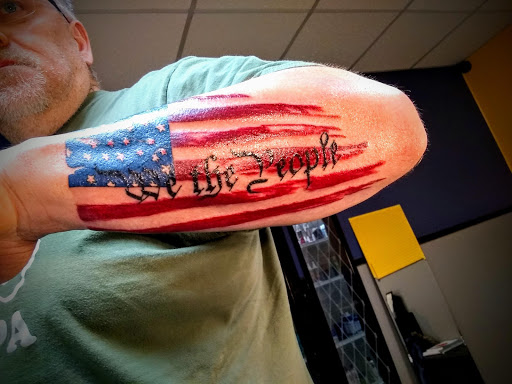 Explore tattoo leg ideas, creative tattoo ideas in Dickinson, available at Creative InSight Tattoo