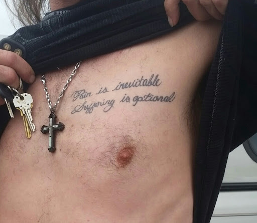 Explore mens tricep tattoo ideas, creative tattoo ideas in Green Bay, available at Artrageous Ink