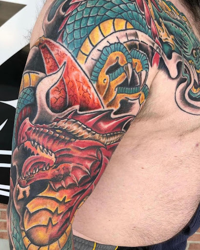 Explore letter m tattoo ideas, creative tattoo ideas in Martinsburg, available at 100 Proof Tattoo