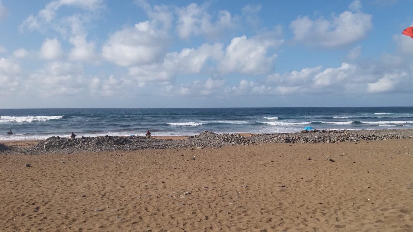 Fotografija Beach Bocabarranco z modra voda površino