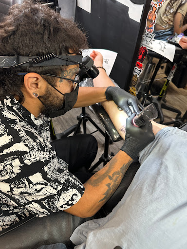 Explore tattoo ideas for leg sleeve, creative tattoo ideas in Downey, available at Superior Ink Tattoo and Piercings