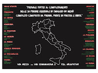 Menu / carte de Fratelli di Piada - Piadineria Torino à Turin