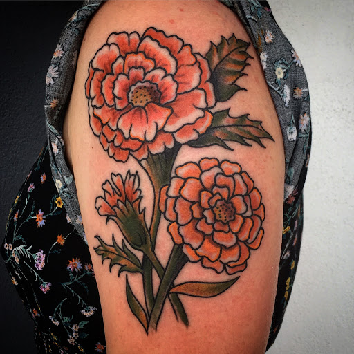 Explore diesel truck tattoo ideas, creative tattoo ideas in Atlanta, available at Big Cat Tattoo