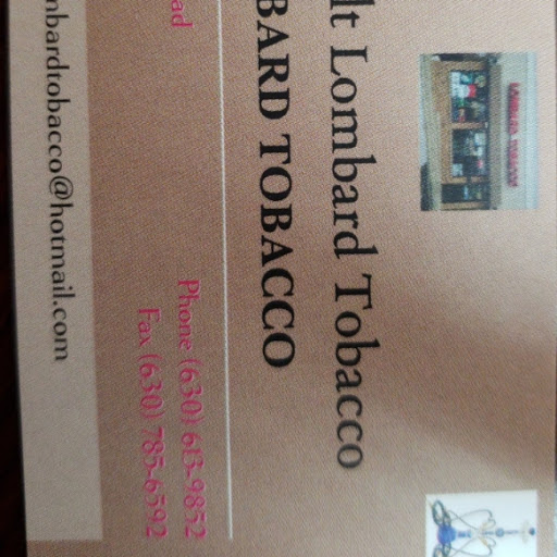 Tobacco Shop «Lombard Tobacco», reviews and photos, 890 E Roosevelt Rd, Lombard, IL 60148, USA