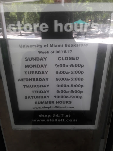 Book Store «University of Miami Bookstore», reviews and photos, 1306 Stanford Dr, Coral Gables, FL 33146, USA