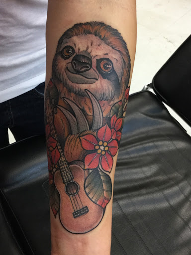 Explore big cat tattoo ideas, creative tattoo ideas in San Antonio, available at Nite Owl Tattoo Studio