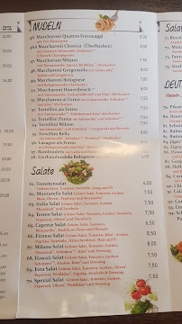 Pizzeria Milano Blitz à Hofgeismar menu