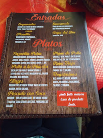 Mi Ranchito Paisa à Paris menu