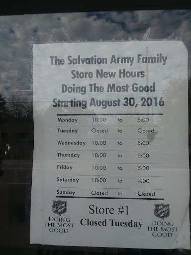 Thrift Store «Salvation Army Thrift Store», reviews and photos