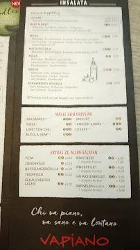 VAPIANO Aachen Franzstraße à Aachen menu