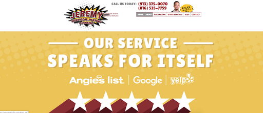 Electrician «Jeremy Electrical, Heating & Cooling», reviews and photos, 4908 Johnson Dr, Mission, KS 66205, USA