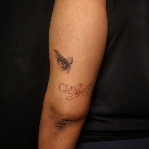 Explore twin tattoos ideas, creative tattoo ideas in Minocqua, available at Whisky Rose Tattoo Parlor