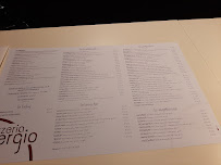 Pizzeria Ristorante Sergio à Baselga di Pinè carte