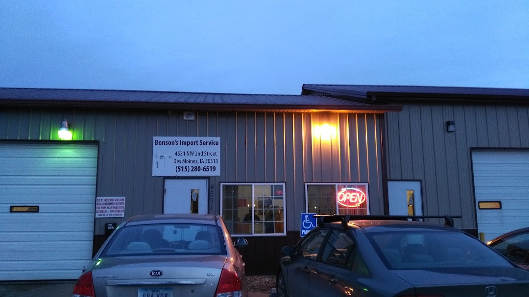 Benson Import Services