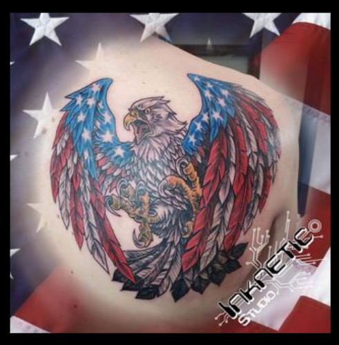 Explore kissing lips tattoo ideas, creative tattoo ideas in Bismarck, available at Inknetic Studio