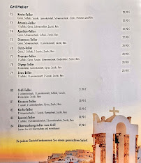 Restaurant Kreta à Wismar menu