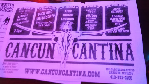Night Club «Cancun Cantina», reviews and photos, 7501 Old Telegraph Rd, Hanover, MD 21076, USA