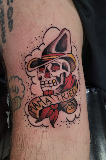 Explore betrayal tattoo ideas, creative tattoo ideas in Eugene, available at High Priestess Piercing & Tattoo