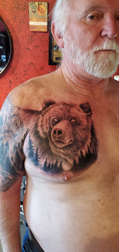 Explore opossum tattoo ideas, creative tattoo ideas in Kalispell, available at Swindler Ink