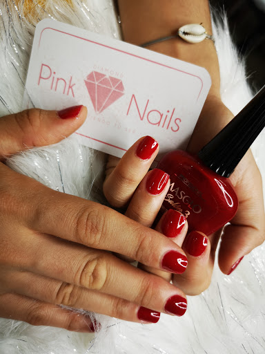 Pink Diamond Nails