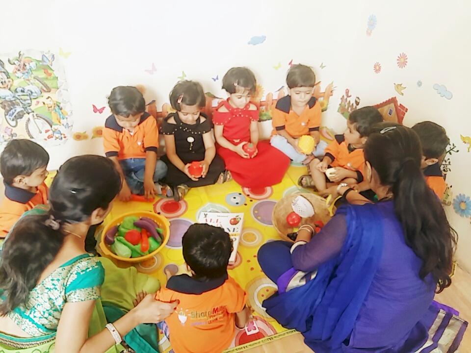 SharpMind Preschool & Day care | Play-Learn-Glow | Best playschool/preschool in indore for playgroup nursery