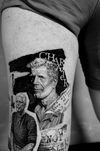 Explore lion and cub tattoo ideas, creative tattoo ideas in Los Angeles, available at Ethos Art Haus Tattoo