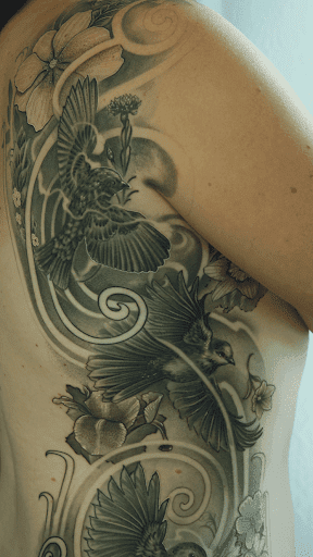 Explore pisces tattoo ideas, creative tattoo ideas in Hudson, available at The Bohemian Social Club