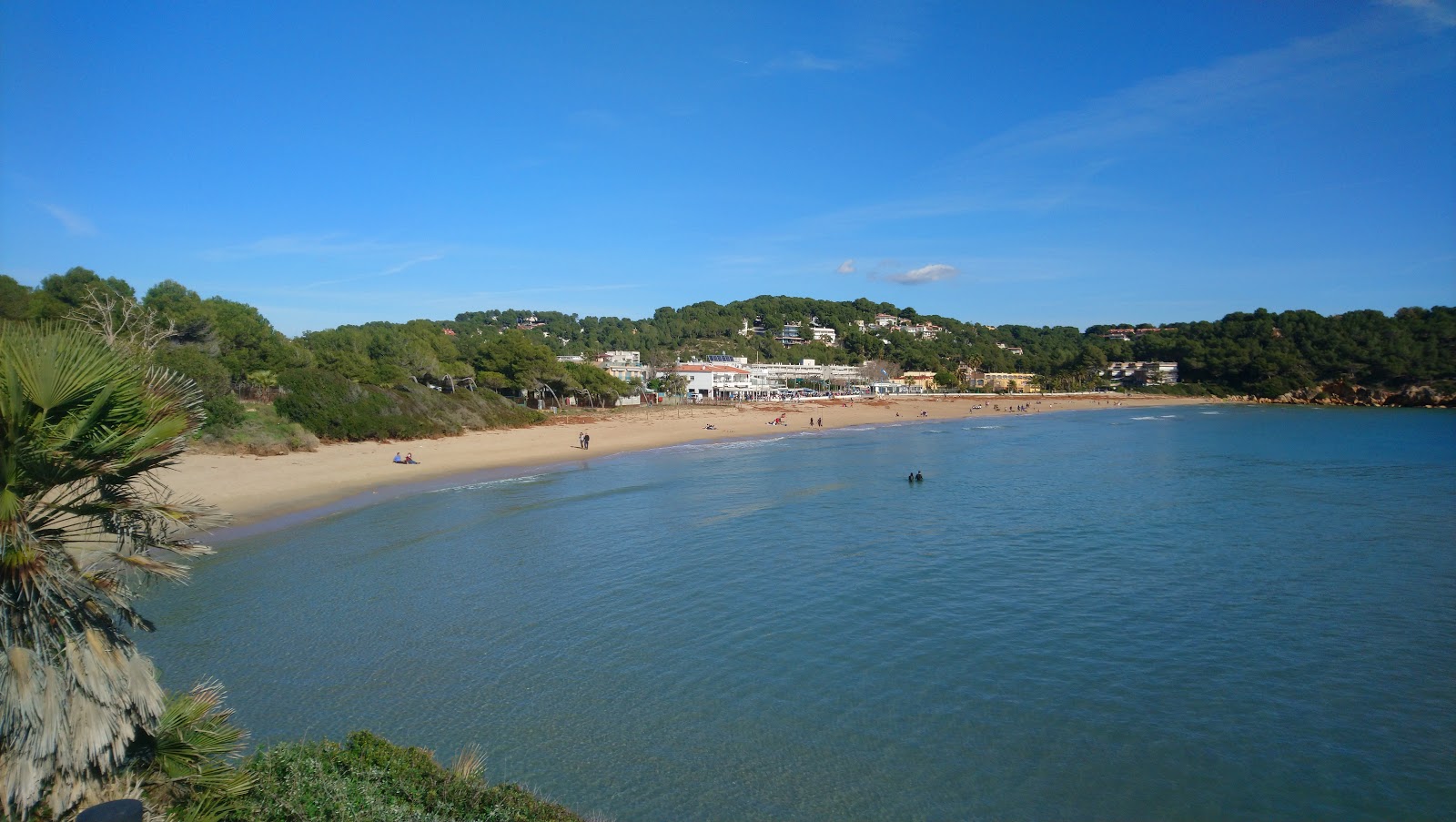 Valokuva Platja de la Moraista. pinnalla beige iekka:n kanssa