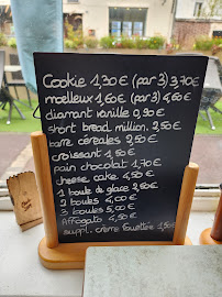 Menu / carte de Couleurs Café à Chantilly