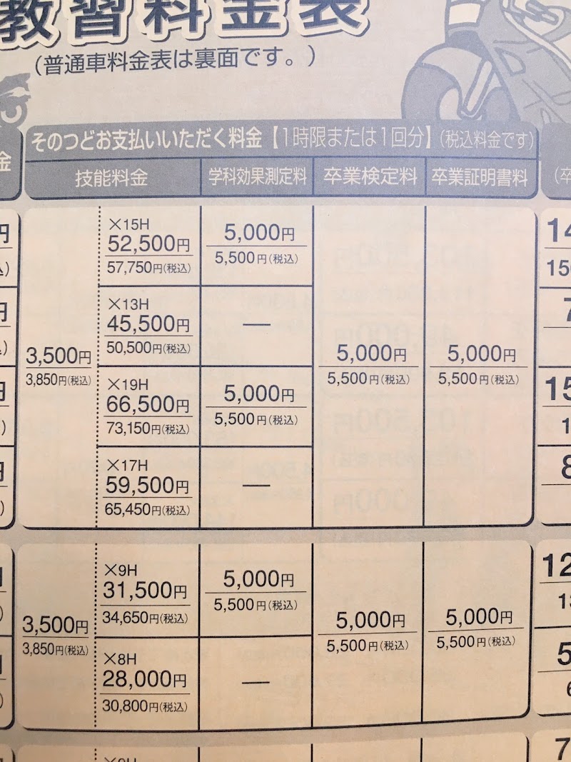 自動車 学校 向ヶ丘