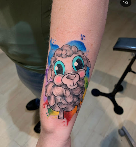 Explore flower shoulder tattoo ideas, creative tattoo ideas in Fort Wayne, available at Grade A Tattoos and Body Piercing