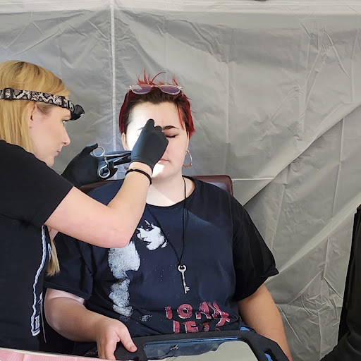 Explore split personality tattoo ideas, creative tattoo ideas in Jackson, available at Art & Honor Tattoo & Body Piercing Studio