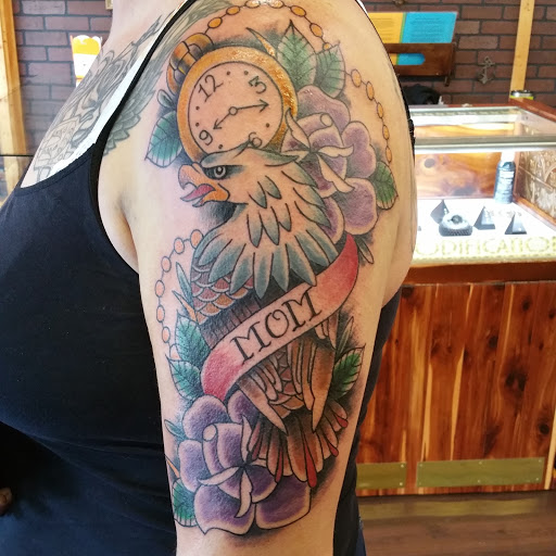 Explore grandkid tattoos ideas, creative tattoo ideas in Fort Smith, available at Hanging City Body Modification