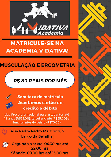 Logo da empresa - Academia Vidativa